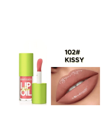Beauty Glazed Glow Lip Oil 4g – Kissy 102