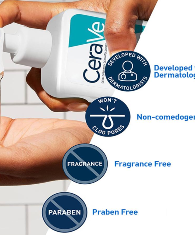 CeraVe Foaming Facial Cleanser for Normal to Oily Skin 87ml