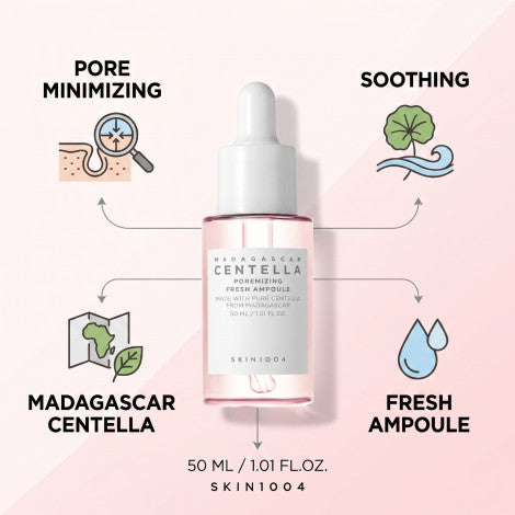 Skin 1004 Madagascar Centella Poremizing Fresh Ampoule 30ml