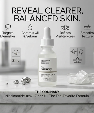 The Ordinary Niacinamide 10% Zinc 1% 30ml