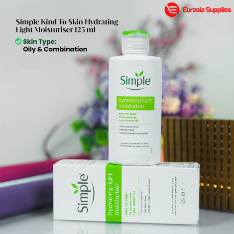 Simple Kind To Skin Hydrating Light Moisturiser 125ml