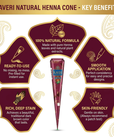 Kaveri Mehendi Cone