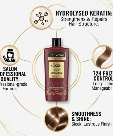 Tresemme Keratin Smooth Salon Professional Quality Shampoo 685ml