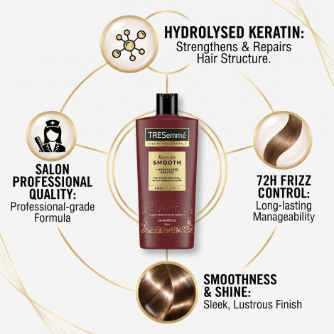 Tresemme Keratin Smooth Salon Professional Quality Shampoo 685ml