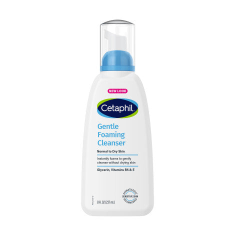 Cetaphil Gentle Foaming Cleanser Normal To Dry Skin 237ml