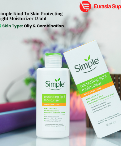 Simple Kind To Skin Protecting Light Moisturizer 125ml