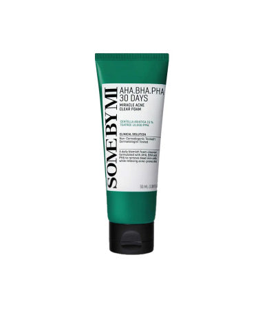 Some By Mi AHA BHA PHA 30 Days Miracle Acne Clear Foam 50ml