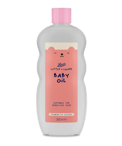 Boots Little + Loved Baby Oil 300ml