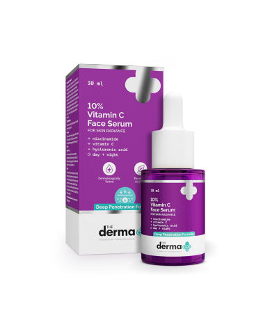The Derma Co 10% Vitamin C Face Serum 30ml