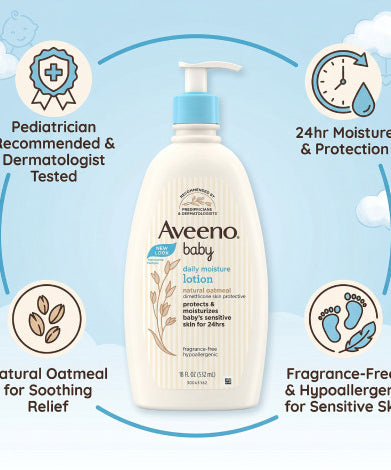 Aveeno Baby Daily Moisture Lotion 532ml