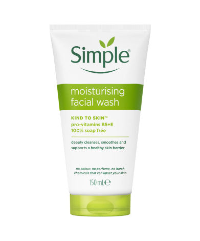 Simple Kind to Skin Moisturising Face Wash   150ml