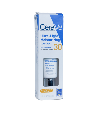 CeraVe Ultra Light Moisturizing Lotion With Sunscreen SPF 30 - 50ml
