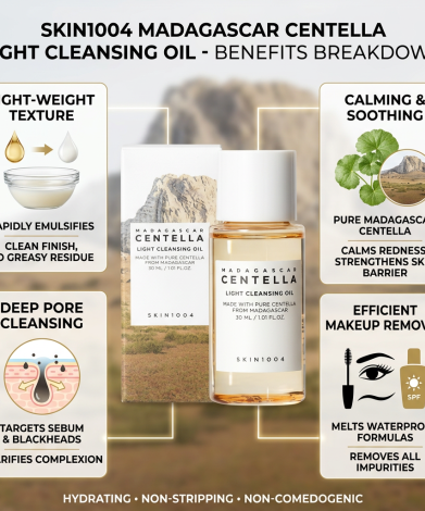 Skin1004 Madagascar Centella Light Cleansing Oil 30ml