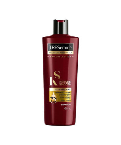 TRESemme Keratin Smooth Hair Shampoo with Marula Oil 400ml