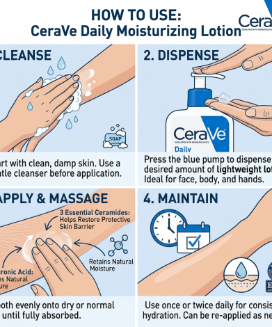Cerave Daily Moisturizing Lotion For Normal To Dry Skin 355ml