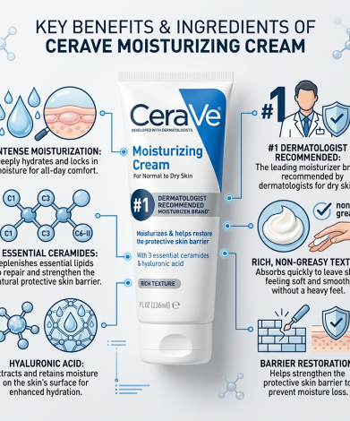 Cerave Moisturizing Cream For Normal To Dry Skin 236ml