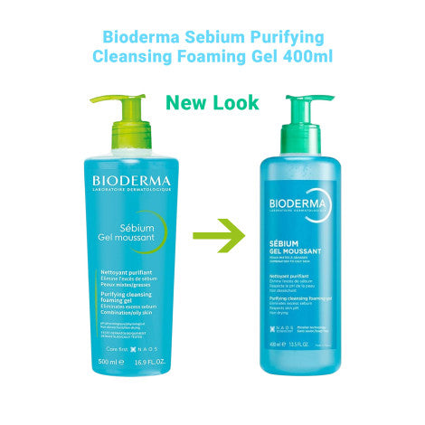 Bioderma Sebium Purifying Cleansing Foaming Gel 400ml