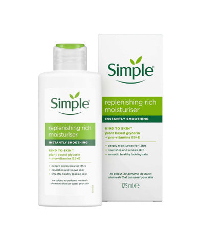 Simple Kind To Skin Replenishing Rich Moisturiser 125 ml