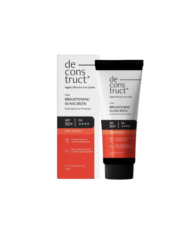 Deconstruct Fluid Brightening Sunscreen SPF50+ 50g