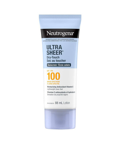 Neutrogena Ultra Sheer Dry-Touch Sunscreen Lotion SPF 100  88ml