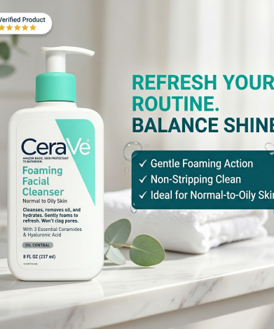 CeraVe Foaming Cleanser For Normal To Oily Skin 237ml