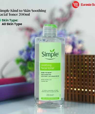Simple Kind to Skin Soothing Facial Toner 200ml