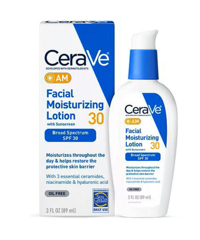 CeraVe Facial Moisturizing Lotion AM with Sunscreen SPF 30 89ml